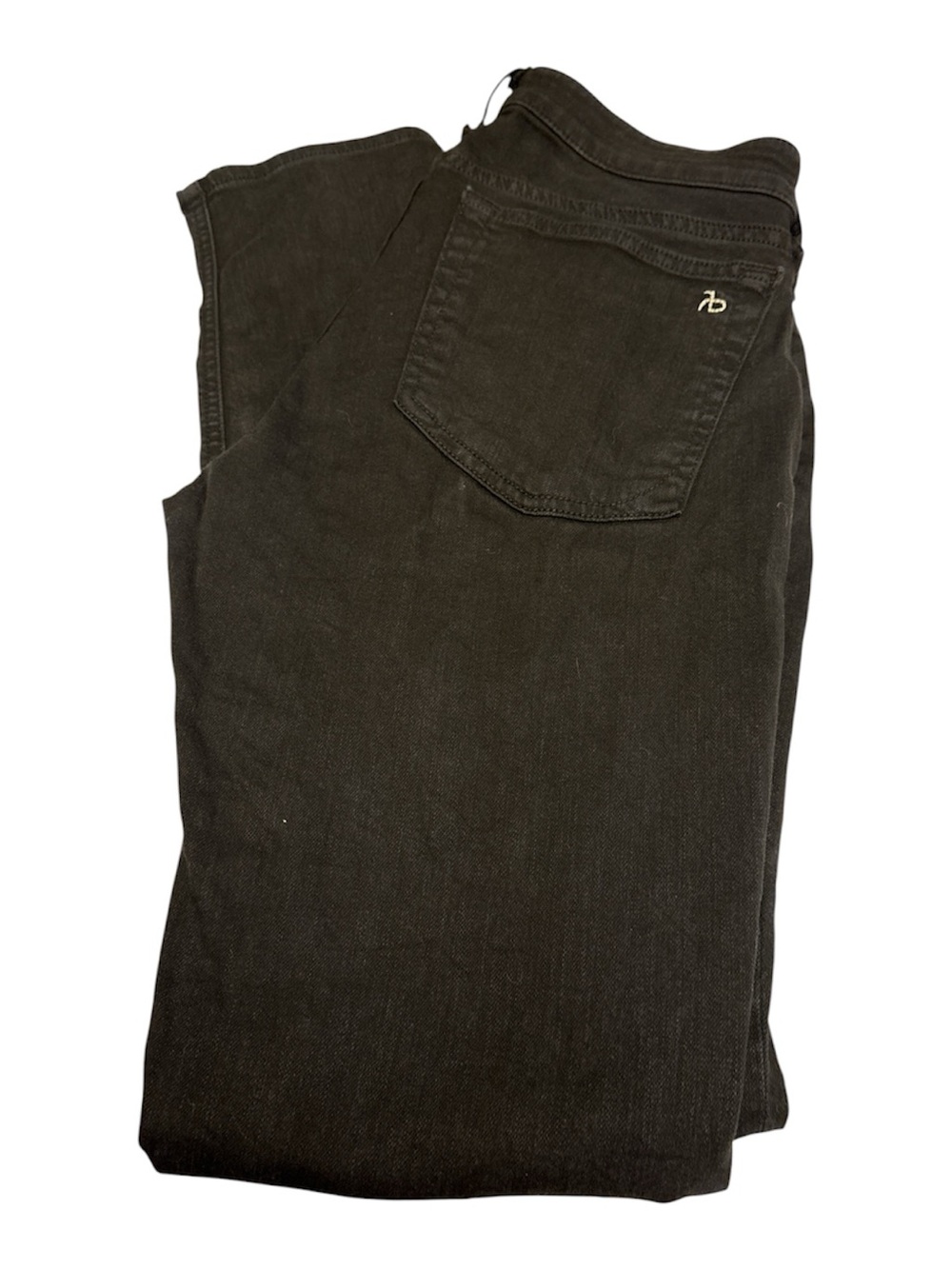 Rag & Bone Dre Low Rise Slim Boyfriend jeans slouchy fit slim cuffed leg Size 25
